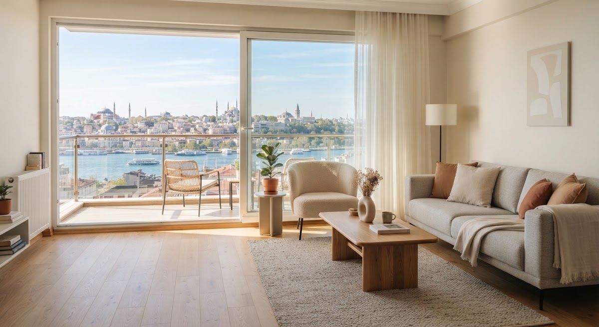 Kadıköy'de Satılık 3+1 Daire, Bahçeli